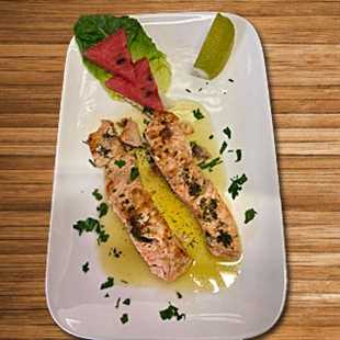 Zander Filets a la Chef